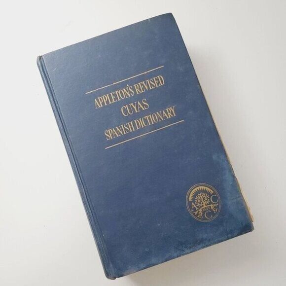 Vintage 1950s Appleton's new cuyas english-spanish hardcover - Picture 9 of 10